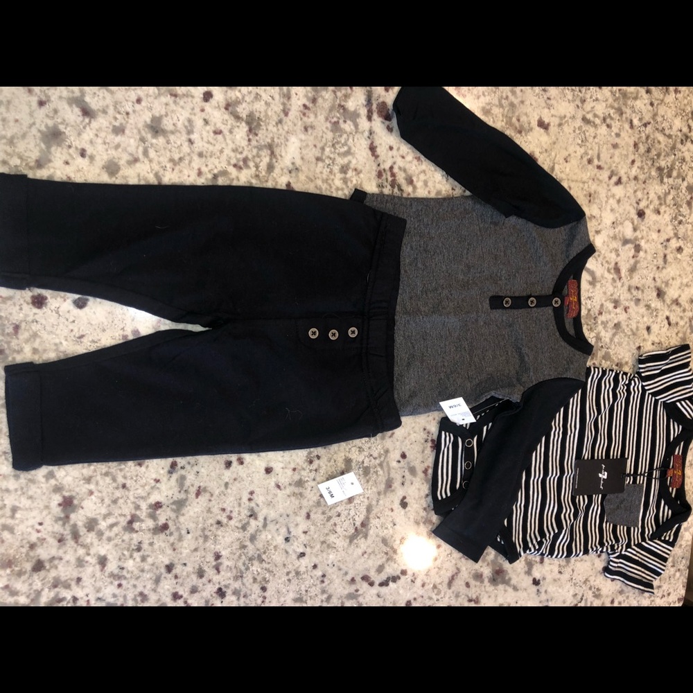 Seven Brand Infant 3 piece Outfit